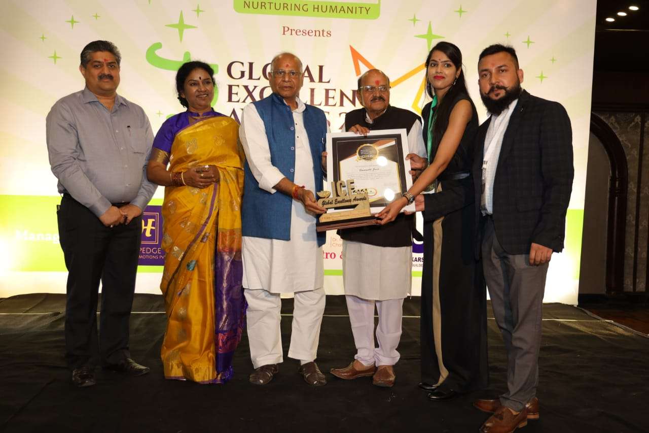 Saurabh Jain @ Best Entrepreneur Award - 2020